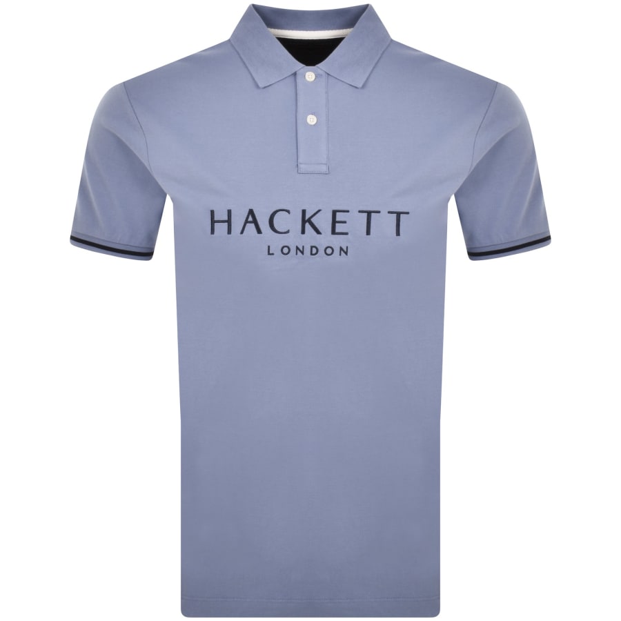 Hackett Polo T Shirt Blue